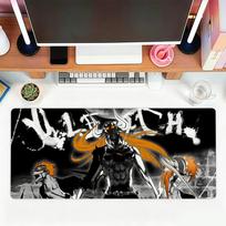 Anime Bleach Black And White Cool Mouse Pad For Office Gaming And Keyboards Non-Slip Large Waterproof 40cmx90cm