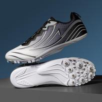 Junior Track & Field Spikes Unisex Running Shoes for Students: Sprint & Long Jump Competition Training Footwear 36 gray