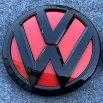 VW Volkswagen Jetta MK5 Golf 3D ABS 110mm Pakeičiama automobilio galinės bagažinės J263 emblema ženkliukas logotipas Volkswagen VW Golf 7 7.5 MK7 MK7.