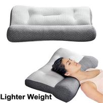 Itin ergonomiška ortopedinė visų miego pagalvių padėtis, gimdos kaklelio kontūro kaklo pagalvė, apsauganti stuburą, nugaros pečių skausmą. S-40X60cm gray