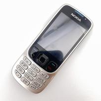 Atnaujintas Nokia Atrakintas Originalus Nokia 6303 Classic FM GSM 3MP Kamera Mobilusis Telefonas Su 1 SIM No charger sidabras