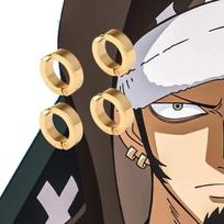 Anime One Piece Roronoa Zoro Cosplay Auskarai Sauron Ausų Klipsai Auksinis Pakabukas Kabliukai Auskarai Moterims Vyrams Papuošalai 3 vnt./komplektas beige