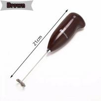 New Mini Electric Milk Frother Creative Stainless Steel Kitchen Whisk Coffee Milk Whisk Automatic Milk Powder Mixer Household ruda