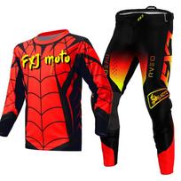 motokroso pavarų komplektas vaikams 4 5 6 7 8 9 10 11 12 13 metų Jaunimas vaikas Motociklas berniukas Mergaitė Jersey Pant Kits lenktyninis kostiumas Visureigis Enduro MX MTB L-24