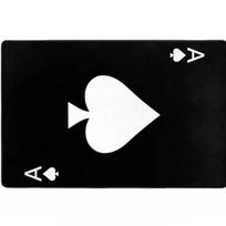 Naujas pokerio kortų rašto kilimas namų laisvalaikio stiliaus arbatos staliuko kilimėliai miegamojo lovūgalio kilimėliai dekoracija neslystantis svetainės kilimas 40x60cm black