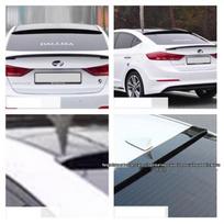 Galinio spoilerio mentelė 2016-2020 Hyundai Elantra - Sportinė versija Be gręžimo Unpainted white