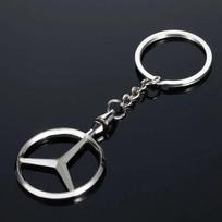 1 vnt. Metalinis automobilio raktų pakabukas Raktų žiedas Raktų laikiklis Raktų aksesuarai Mercedes Benz W210 W211 W124 W176 W203 W204 W212 CLA CLK GLA GLC black