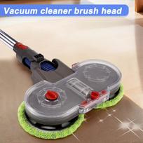 M-Modern-For Dyson V15 V11 V10 V8 V7 Vacuum Cleaner Electric Mop Head Attachment With Detachable Water Tank 6 Reusable Mop Pads white