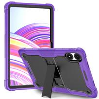 Skirta Xiaomi Redmi Pad 2 Pro 12.1 colio SE 11 10.61 PC planšetės stovas dėklas Vaikams atsparus smūgiams dėklas Redmi Pad SE 11  Laikiklis Korpusas Redmi Pad 2 Pro 12.1 violetinė