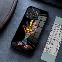 Prime Crash Bandicoot Phone Case For IPhone 13 Pro Max 14 16 Plus 12 Mini 11 15 X XR XS 8 7 Plus SE Tempered Glass Back Cover iPhone SE2020 gray