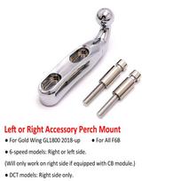 Gold Wing Motociklo Belaidis Įkrovimas GPS Telefono Laikiklis Navigacijos Laikiklis HONDA GoldWing GL 1800 F6B GL1800 DCT 2018 - 2021 white