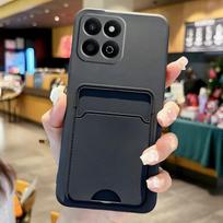 Skirta Xiaomi 17T Pro 17 Max Kortelių Lizdas Piniginės Laikiklis Dangtelis Xiaomi Mi 17Tpro Matinis Minkštas Silikonas Apsauga Galinis Dangtelis for xiaomi 17T pro juoda