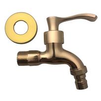 Antiuque Bronze Washing Machine Crane Decorative Outdoor Faucet Vintage Garden Bibcock Tap Wall Mounted Mop Faucet Zinc Alloy