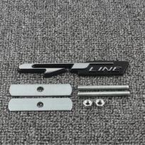 Car Front Grill Emblem Sticker Accessories For For Kia GT-Line Sportage Ceed Rio Picanto Sorento Soul Cerato Venga Forte K9 Cade hrkqj80 1pcs gray