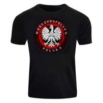Eagle Coat of Arms Poland Polska T-shirt S black