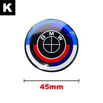3D ABS Steering Wheel M Emblem Badge Cover For BMW E46 G80 F48 E84 G01 X6 G07 F30 G11 X1 X3 X5  Auto Styling Tuning Accessory xkhr50 gray