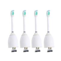 Pakeičiamos šepetėlių galvutės „Philips Sonicare E-Series“ elektriniams dantų šepetėliams HX7001 HX7022 HX-7002 HX7002 HX9500 HX9552 HX9553 HX9562 - 4 vnt. pakuotė