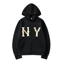 Women's Loose Sweatshirt Casual Versatile Zip-up Hoodie Comfortable Comfortable Hoodies Sweatshirts Women’s S black
