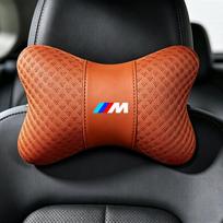 1 vnt. automobilio sėdynės kaklo pagalvėlė, galvos atrama, atraminė pagalvėlė, priedai, skirti BMW M Power E46 E90 E60 F30 F10 F20 G30 G20 E92 X3 X7 Lipdukas