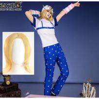 Anime Higashikata Josuke Cosplay Kostiumas Vyriškas Kostiumas Baltas Armijos Uniformos Paltas Kelnės Diržas Kepurė Kaklaraištis Helovinas Kalėdų Apranga XL žalia