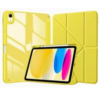 Dėl iPad 11 kartos A16 planšetinio kompiuterio dėklas su pieštuko laikikliu Automatinis budėjimas ir miegas iPad 10 10,9 colio išmaniajam dangteliui Funda iPad A16 11th 2025 geltona