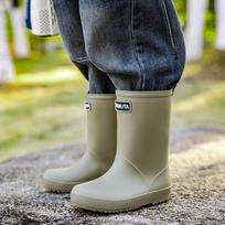 Lengvi, vandeniui atsparūs, neslystantys lietaus batai berniukams ir mergaitėms – puikiai tinka darželiui ir mažyliams 220mm fits size 33-34 black