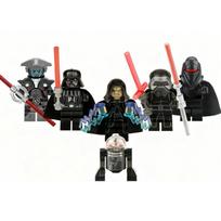 Žvaigždžių karai Statybiniai kaladėlių figūrėlių rinkinys Piktadarys Darthas Džedajų riteris Veiksmo žaislas PYP Set B