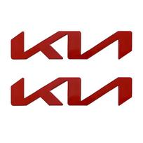 Car Front Hood 3D Metal Emblem Trunk Decoration Logo Stickers For KIA K5 K9 Sorento Ceed Sportage JUGUYR Carnival Stinger Forte Niro 4 X 17cm