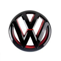Automobilio priekinės grotelės ženkleliai VW Volkswagen Golf 6 7 MK polo GTI passat Galinės bagažinės emblemos dangteliai Logotipo lipdukas stilius auto acc