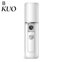 Nešiojamas USB įkraunamas mini ultragarsinis purškiklis drėkintuvas B balta