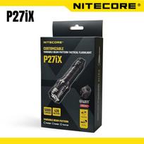 NITECORE P27iX 5000 Lumens Tactical Flashlight SOS Beacon Variable Beam Pattern Military USB-C Troch Light with Li-ion Battery