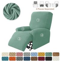 Polar Fleece Recliner sofos užvalkalas Elastinis viskas įskaičiuota berniuko kėdės užvalkalas Relax fotelio sofos užvalkalas svetainės baldų užvalkalas 1 Seater