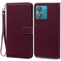 Skirta Motorola Edge 40 Neo dėklas Odinė piniginė Atverčiamas dėklas Moto Edge 40 Neo dangtelis Coque Fundas Skirta Moto Edge 40Neo telefono dėklas For Moto Edge 40 Neo