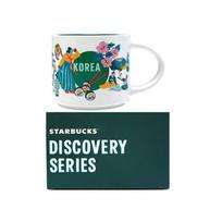 Starbucks Discovery serija – Korėja (Espresso puspuodelis 59 ml / Puodelis 414 ml / Nerūdijančio plieno termosas 473 ml) (3 Parinktys) #Mug (14 fl oz / 414 mL) white