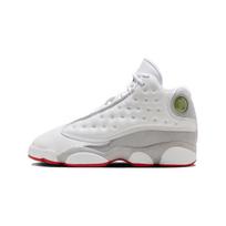 Air Jordan 13 Retro GS Balti Vilko Pilki Vaikų Kedai Tikrai Raudoni DJ3003-160 38 white