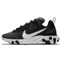 Nike React Element 55 Juodi Balti Moteriški Sportbačiai BQ2728-003 35.5 black