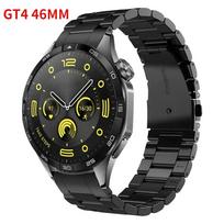 Originalus oficialus apyrankė Huawei Watch GT 4/5 46MM Metalinė nerūdijančio plieno keičiama apyrankė Huawei Watch GT 5 46mm black