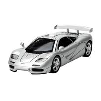 1/32 McLaren F1 XP4 XP5 1933 Superautomobilio Lydinio Die-Cast Modelis Žaislas Ornamentas Vidaus Dekoras Pomėgis Kolekcija Dovana sidabras