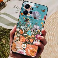 Skirta Redmi Note 12 4G dėklas Silikoninis galinis dangtelis Telefono dėklas Xiaomi Redmi Note12 4G Dėklams Redmi Note 12 4G 2023 Minkštas buferis coque For Redmi Note 12 4G blue