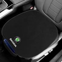 Automobilio sėdynės užvalkalas su daiktadėže Priekinės ir galinės sėdynės Kvėpuojantis paminkštintas užvalkalas Skoda Octavia SUPERB RAPID KAROQ FABIA YETI right black
