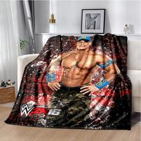 Imtynių pramoga John Felix Anthony Cena pledas Minkštas ir šiltas flanelės pledas Pledai piknikui lovoms Dekoras 75x90cm