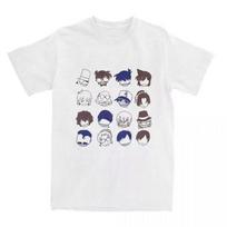 Detektyvo Konano Manga Skydeliai & Poirot Kavinės Marškinėliai, Unisex Paslapčių Anime Gatvės Stiliaus Marškinėliai, 100% Medvilnės Laisvalaikio Trumpomis Rankovėmis Viršus XXXL rožinė