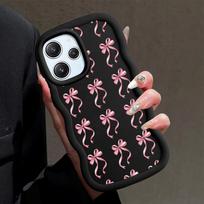 Rožinis lankelis Minkštas telefono dėklas, skirtas Xiaomi Redmi 10A A5 14C 13C A1+ A2 Plus 9C 9T 12C A3 10C Redmi 10C black