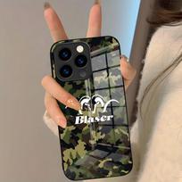 Blaser medžiokliniai šautuvai telefono dėklas IPhone 17 Pro Max 16 15 14 Pro Max 13 11 Plus stiklinis dangtelis iPhone 13 Pro