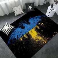 Ukraina Ukrainietė Mergaitė Vėliava Įėjimo Durų Kilimėlis Nordic Stiliaus Miegamojo Svetainės Durų Kilimėlis Namų Balkono Neslystantis Modernus Namų Dekoras 40x60cm