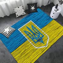Ukraina Ukrainietė Mergaitė Vėliava Įėjimo Durų Kilimėlis Nordic Stiliaus Miegamojo Svetainės Durų Kilimėlis Namų Balkono Neslystantis Modernus Namų Dekoras 40x60cm