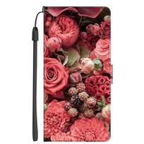 Odinis dėklas Samsung Galaxy A17 5G Piniginė Telefono krepšys Samsung A 17 SamsungA17 Stovas Knyga Atverčiamas dangtelis Pilnas apsauginis buferis Galaxy A17 5G&Case & Strap pink