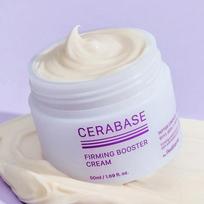 [Iš Real Barrier] Cerabase kremas 50 ml - Raminantis drėkinamasis / Skaistinantis / Stangrinamasis stiprintuvas, Odos barjero priežiūra, Keramidinis kremas, K-Grožis Firming Booster Cream (Purple)