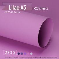 Violetinė serija, storas kartonas: A4/A3/4K/8K Studentų fotografijos fonas 230G