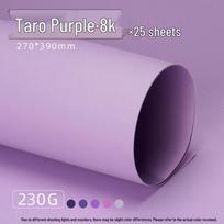 Violetinė serija, storas kartonas: A4/A3/4K/8K Studentų fotografijos fonas 230G